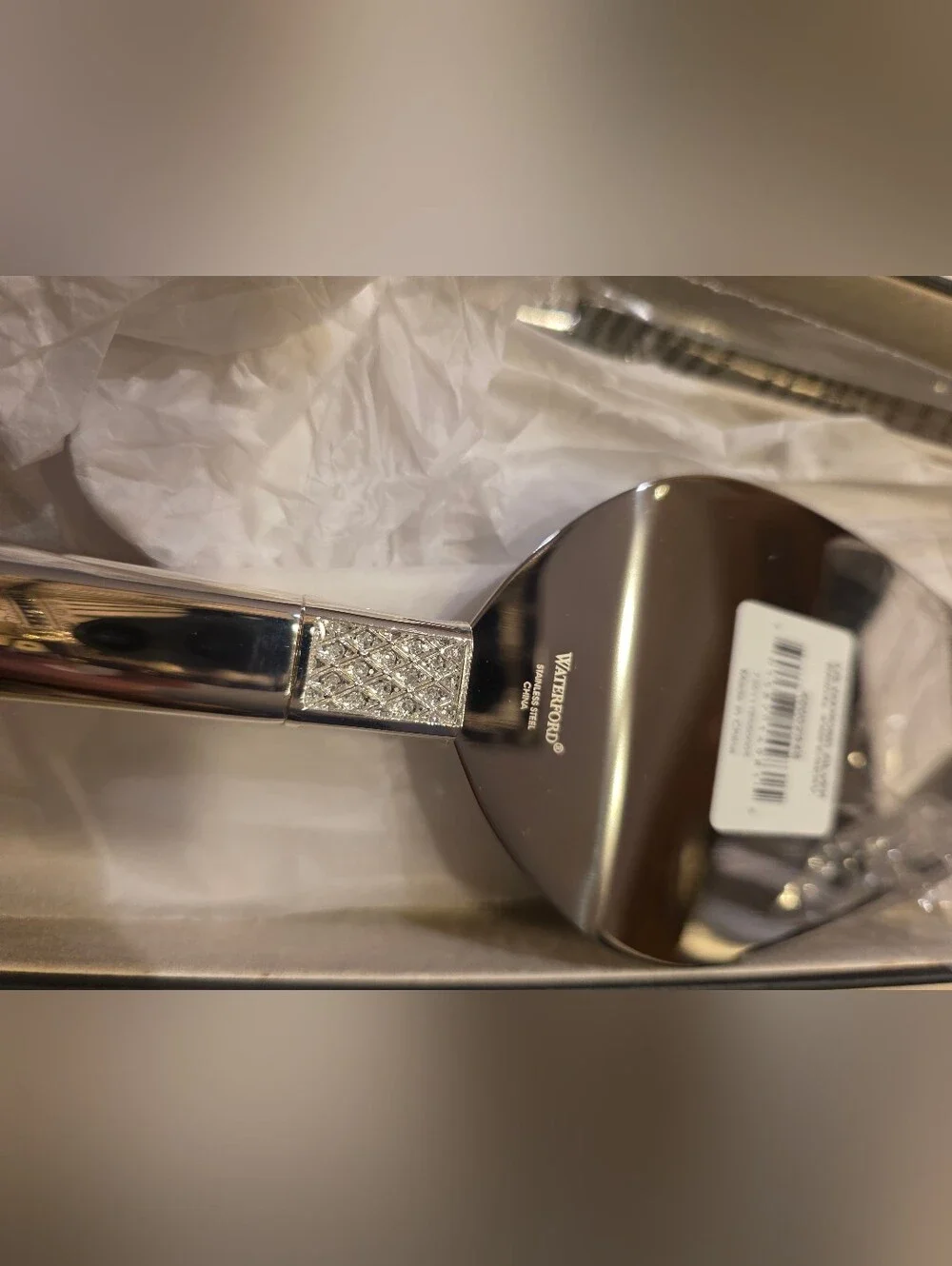 Waterford Lismore Diamond Collection Cake Knife & Server Set